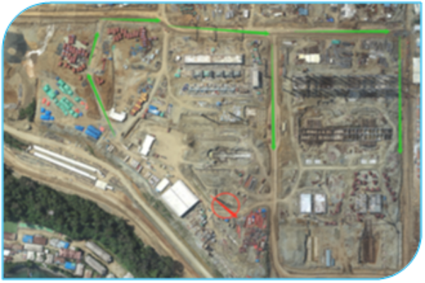 2.本公司造價人員在印尼緯達貝工業園區鎳鐵及配套工程從事工程造價工作-1
